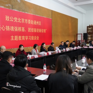 閆傲霜帶隊(duì)赴通州區(qū)工委出席主題教育暨京致閱讀讀書(shū)會(huì)